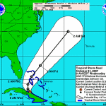 Wednesday 11AM Updated Advisory on Tropical Storm Noel