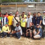 Crew of Visiting Naval Warship USS KLARKING Participate in BASH Cleanup and Donation of Basketball Equipment