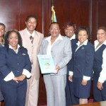 ZNS Apex Team calls on Parliamentary Secretary Smith