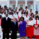 RM Bailey Honour Roll Students Call on the Governor General