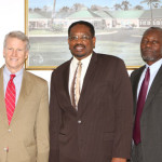 Ambassador James F. Mack and Captain Godfrey Rolle call on Minister‏ of Health