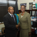Data Protection Commissioner Courtesy Call at the Parliamentary Registration Department