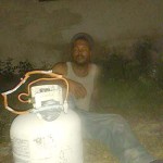 Thief caught trying to steal gas tank - BP IS LIVE!