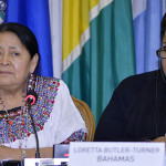 Loretta tells her story to the OAS how women in politics in the Bahamas are marginalized!