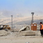 Arsonists lit three fires at the City Dump Saturday…