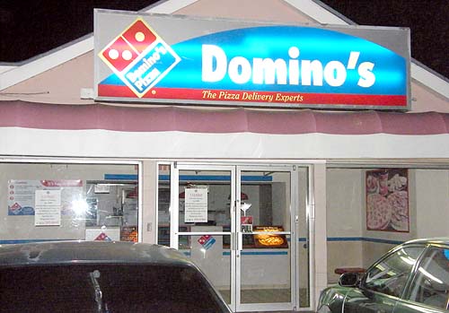 nearest dominos to harbor drive