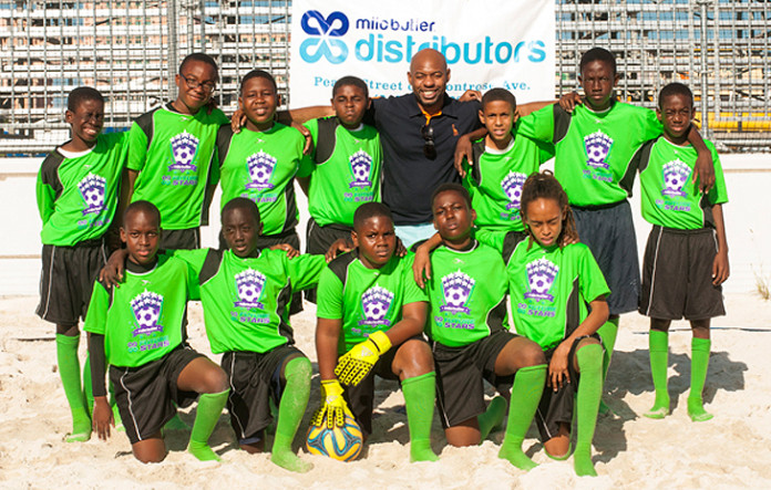 Milo Butler Adopts Future All-Stars Soccer Team‏ | Bahamaspress.com