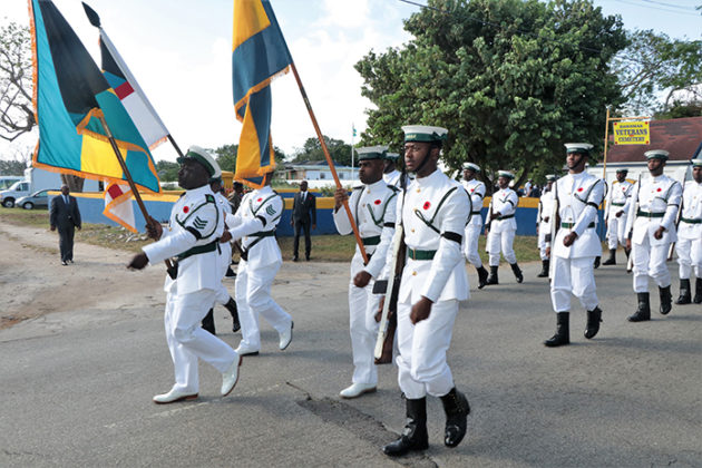 The Bahamas Pays Respects at Veterans Cemetery | Bahamaspress.com