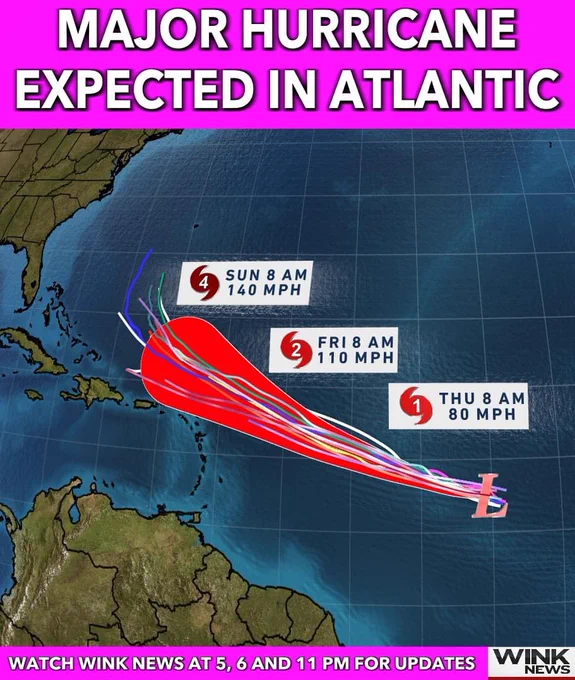 A BIG Hurricane could be headed for The Bahamas – BE PREPARED ...